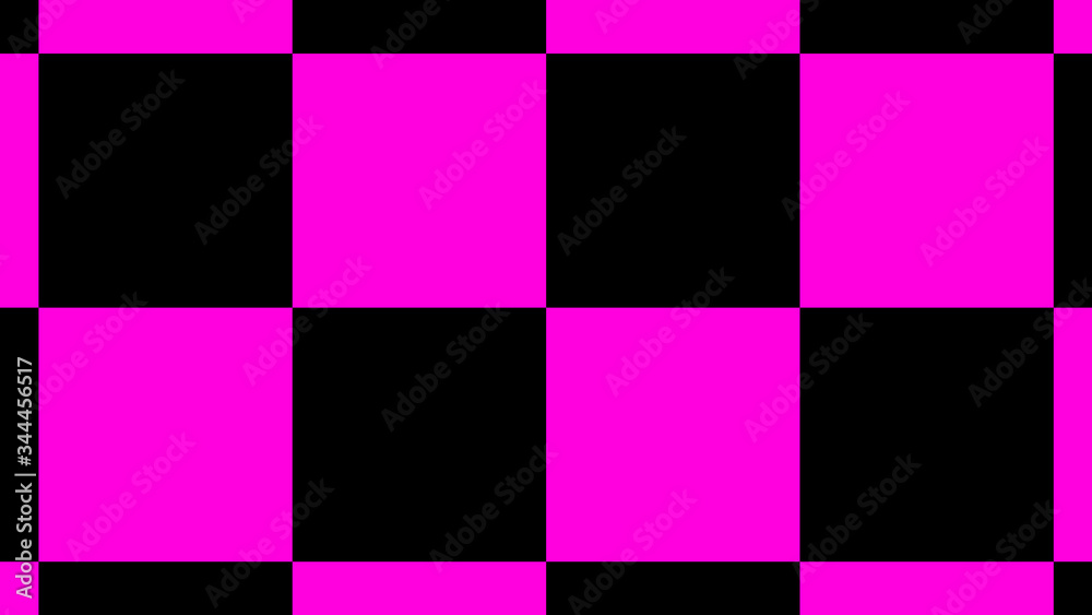 Pink & black checker board abstract background,Checker board