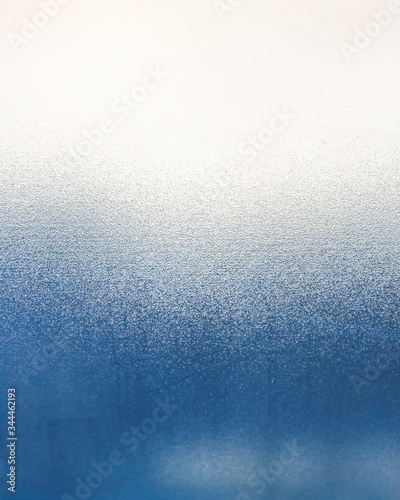 Opaque Glass Transparency Blue Color Gradient