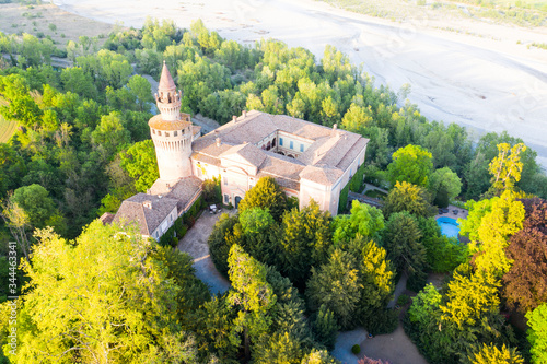 Il Castello di Rivalta, Piacenza, Italia photo