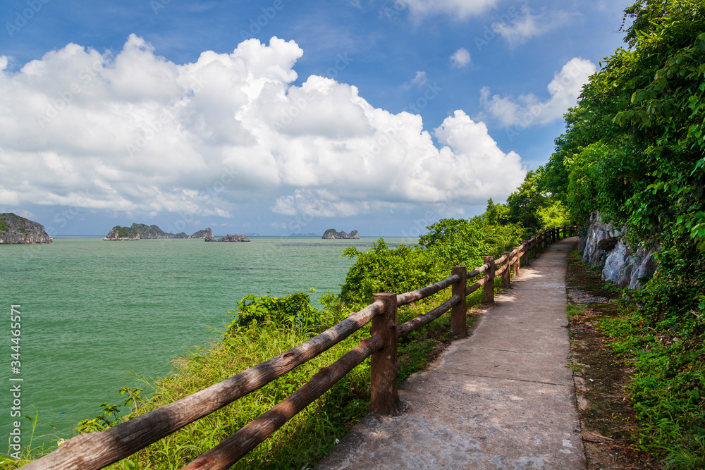 Cat Ba Island, Vietnam, Beautiful view of sea landscape