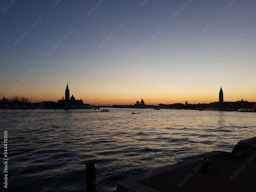 Naklejka premium venezia in primavera