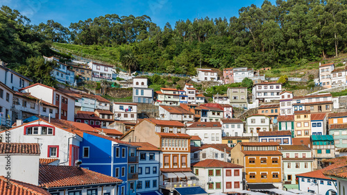 The Fishing village of Cudillero in Asturias in the north of Spain  © Cangavi