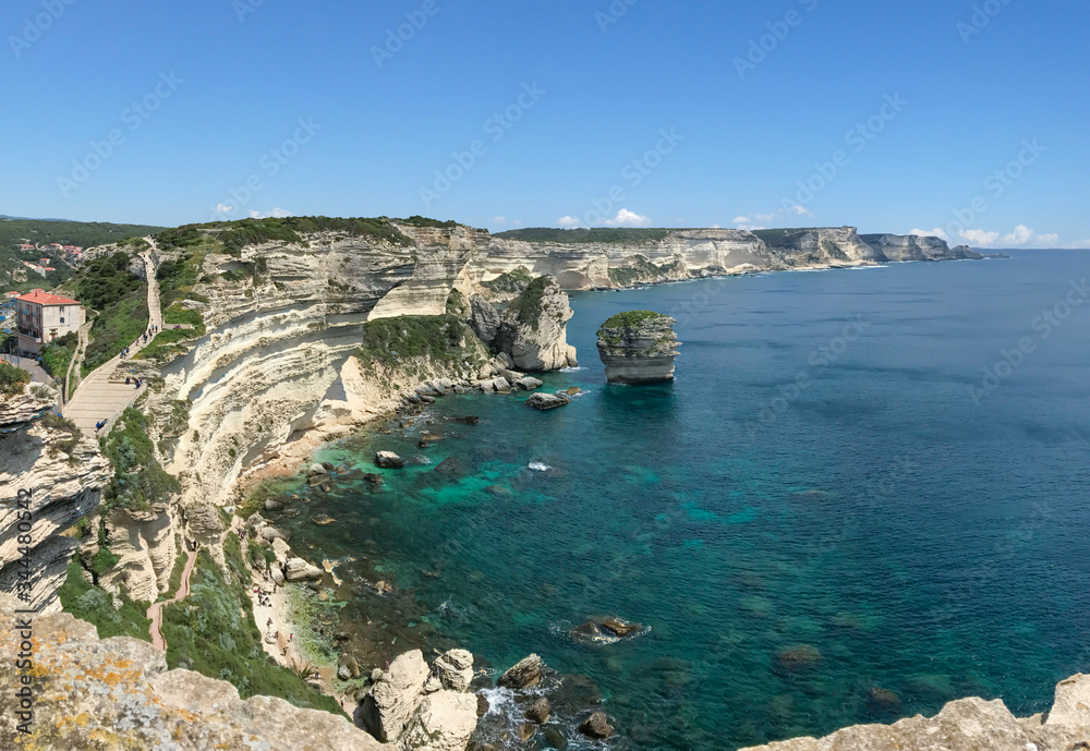 Falaises de Bonifacio - Corse du sud - France