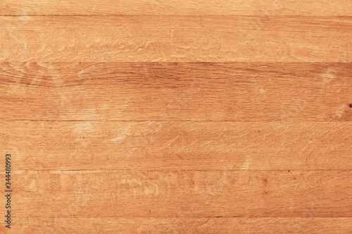 Flat uncolored natural wooden surface, background