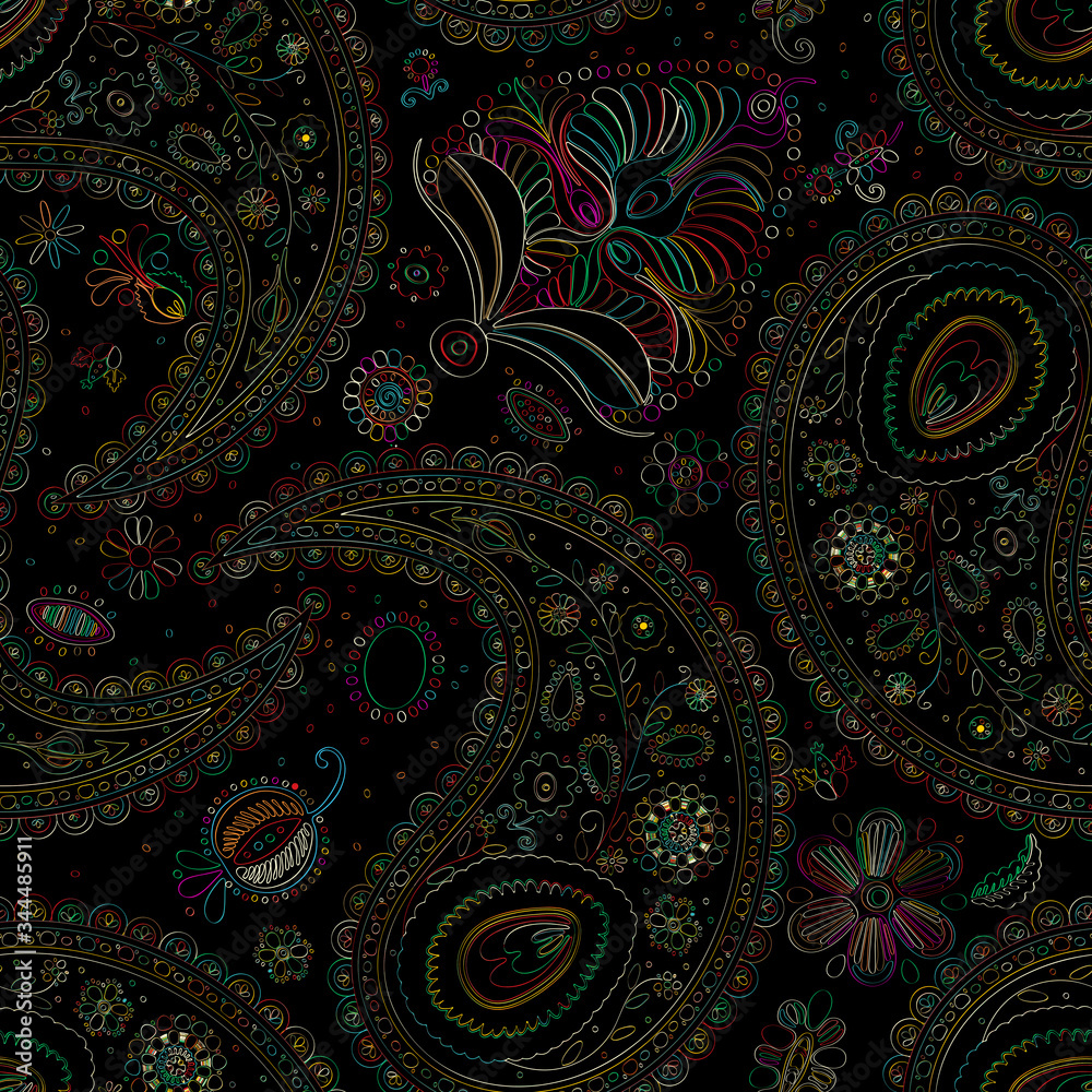 Vector paisley 4