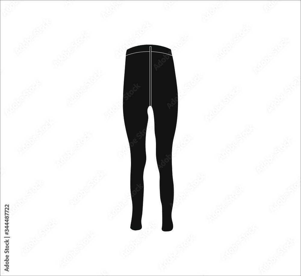 rockera leather leggings. illustration for web and mobile design. rockera leather leggings. illustration for web and mobile design.