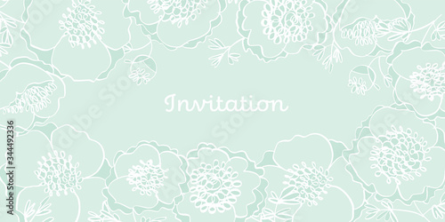 Tender elegant mint green p...