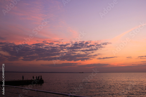 Fototapeta Naklejka Na Ścianę i Meble -  sunrise over the sea