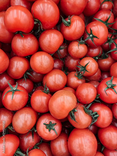 lots of ripe tomato vegetables for cooking like a background