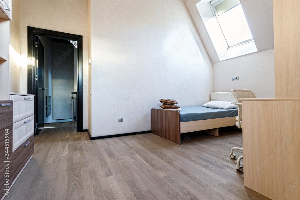 Modern interior of a home office for remote work. Modern interior of a home office for remote work.