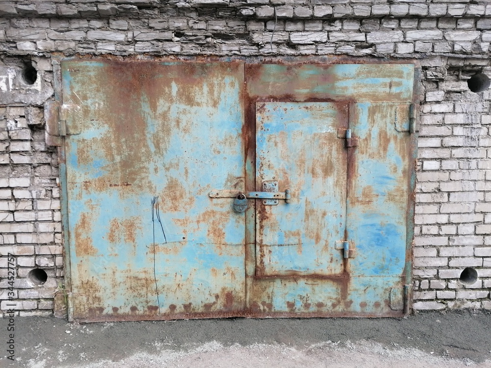 Naklejka premium Garage Doors