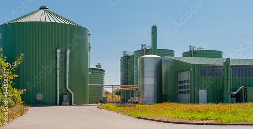 Biogasanlage zur Stromerzeugung und Energiegewinnung 