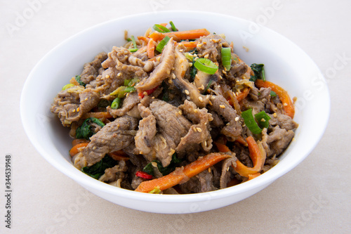 Soy Marinated Beef is called Bulgogi  in Korea