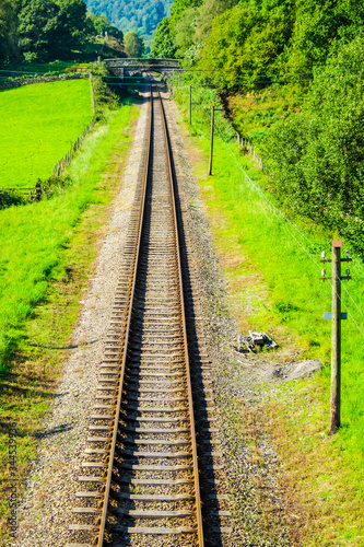 Haverthwaite Sept 09 2016 Lakeside and Haverthwaite Railway in Haverthwaite. photo