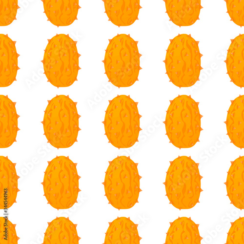 Illustration on theme big colored seamless kiwano
