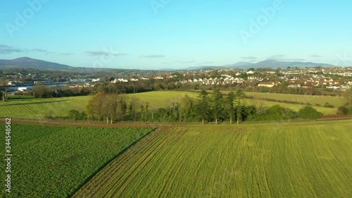 Irish countryside drone video