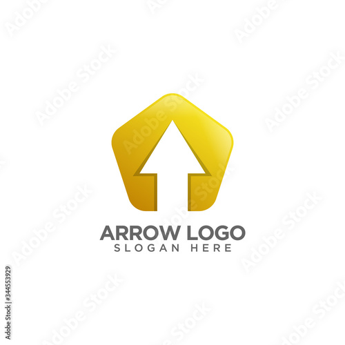 Free Download Awesome Arrow Logo Design Template - GFXLoad