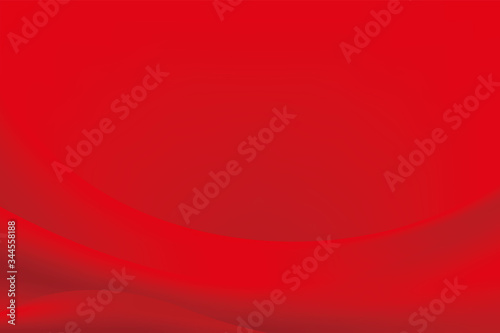 Abstract Clean Red Mesh Gradient Background Design, Red Background with Copy Space for Text Template Vector