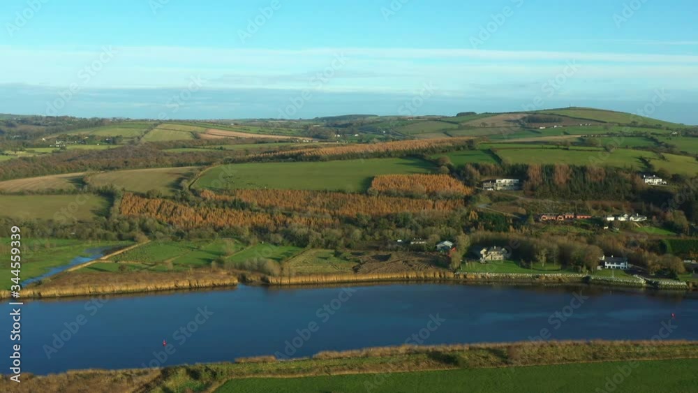 Irish countryside drone video