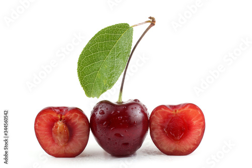 Cherry with a halves