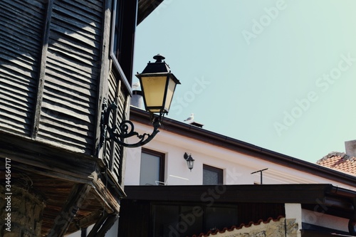 street lamp in the old town