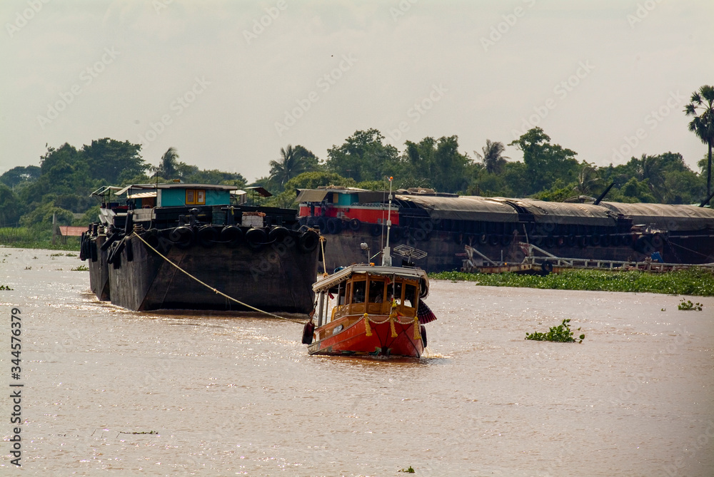 Fototapeta premium River transportation