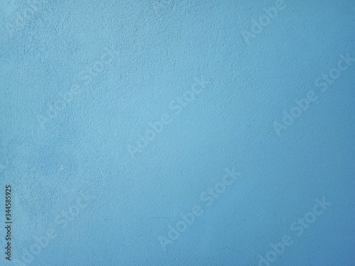 Smooth surface blue cement wall background