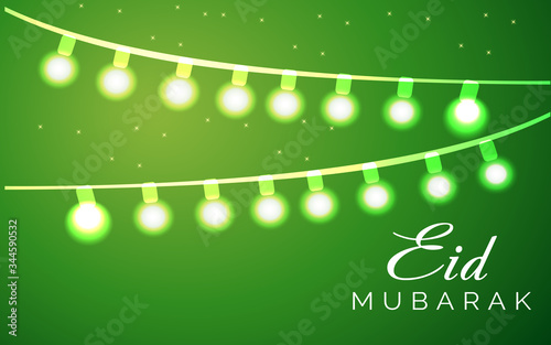 Eid mubarok islamic background template