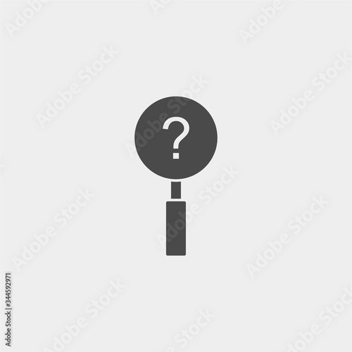 Search vector icon sign symbol