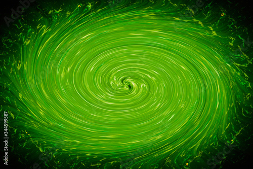 An abstract psychedelic motion blur swirl background image.