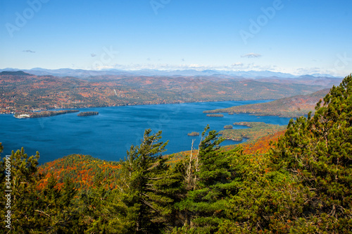 Lake George from Buck Mountain Upstate New York