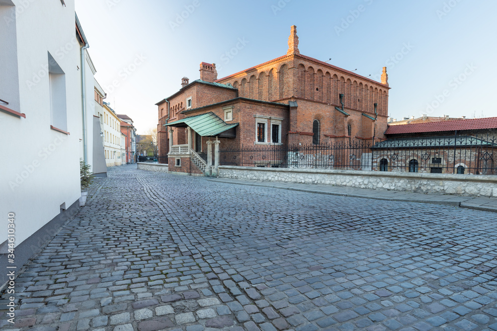 Φωτογραφία Historical architecture of the former Jewish district of Kazimierz in Krakow / P