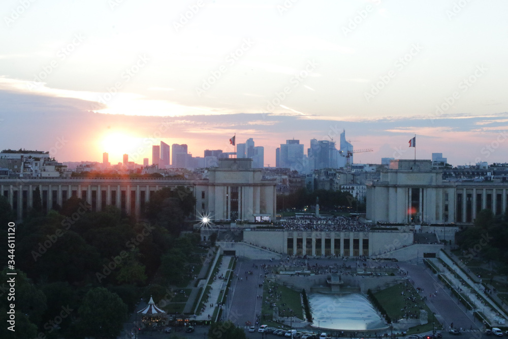 Fototapeta premium Sunset in the City