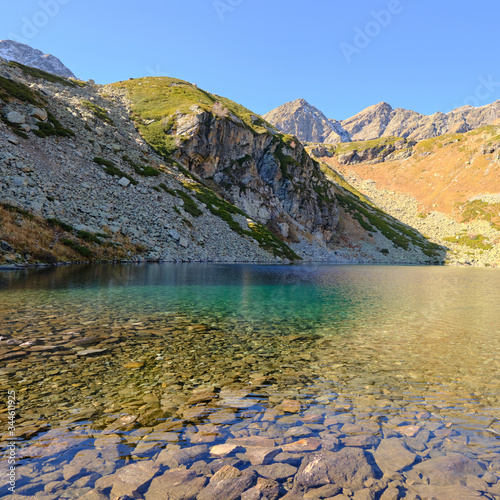 lake in the mountains