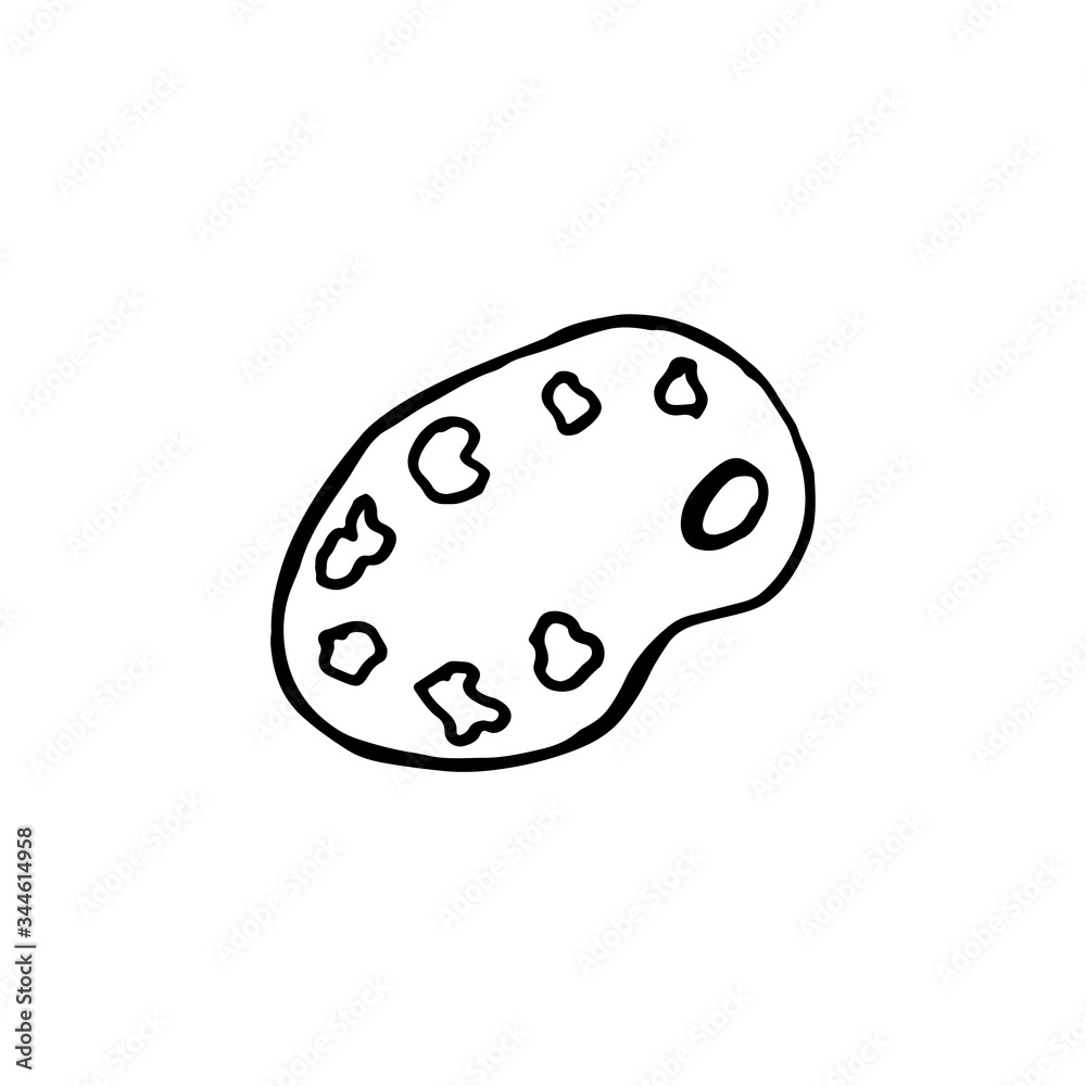 Black and white doodle style palette. Hand-drawn image for web, banners, cards, designers. Black and white doodle style palette. Hand-drawn image for web, banners, cards, designers.