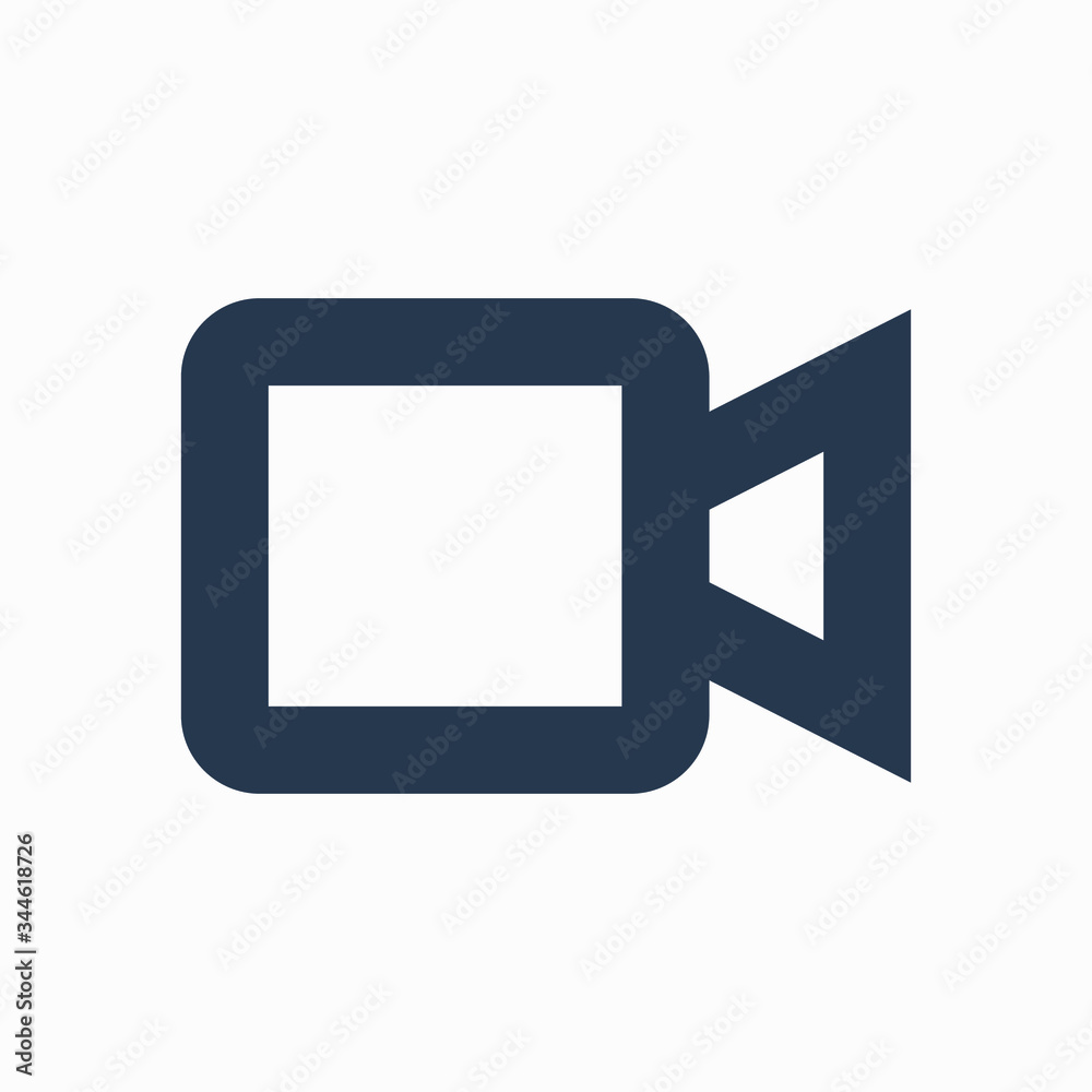 Play video line vector minimalistic icon. Movie symbol. Multimedia camera silhouette icon for web design. Player film flat icon for app design. Media social sign minimal flat linear icons Play video line vector minimalistic icon. Movie symbol. Multimedia camera silhouette icon for web design. Player film flat icon for app design. Media social sign minimal flat linear icons