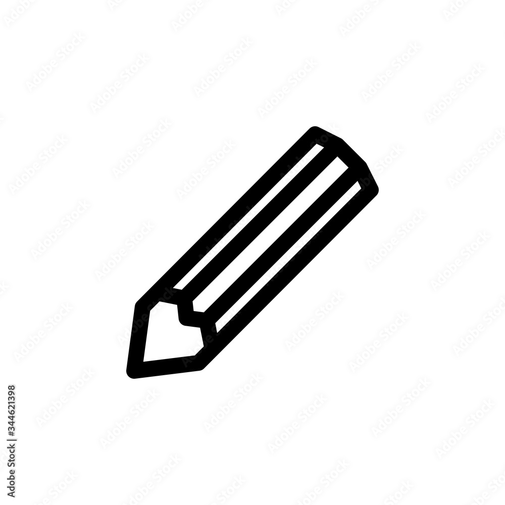 Pencil Education Outline Icon Logo Vector Illustration
Pencil Education Outline Icon Logo Vector Illustration