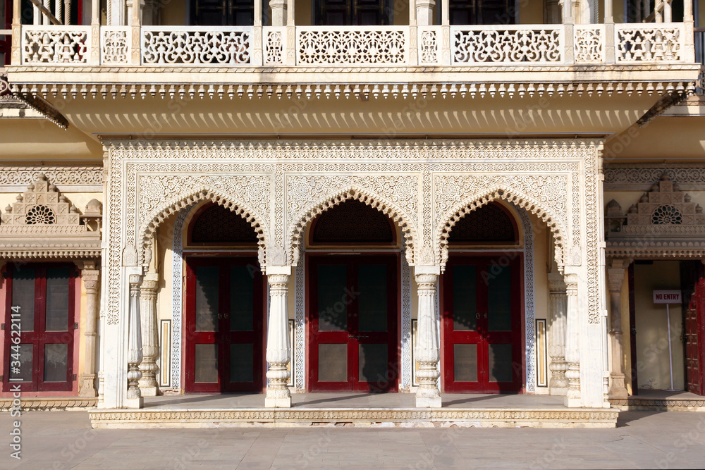 City palace of Jaipur - indian architecture