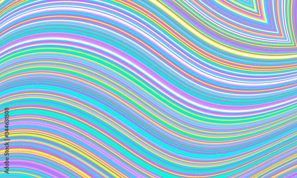 Stripe Pattern. Abstract Color Stripes. Fluid Wave Stripe Pattern. Abstract Color Stripes. Fluid Wave
