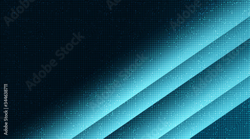 Digital Line Technology Background Hi-tech Digital and security Concept design Free Space For text in put Vector illustration.