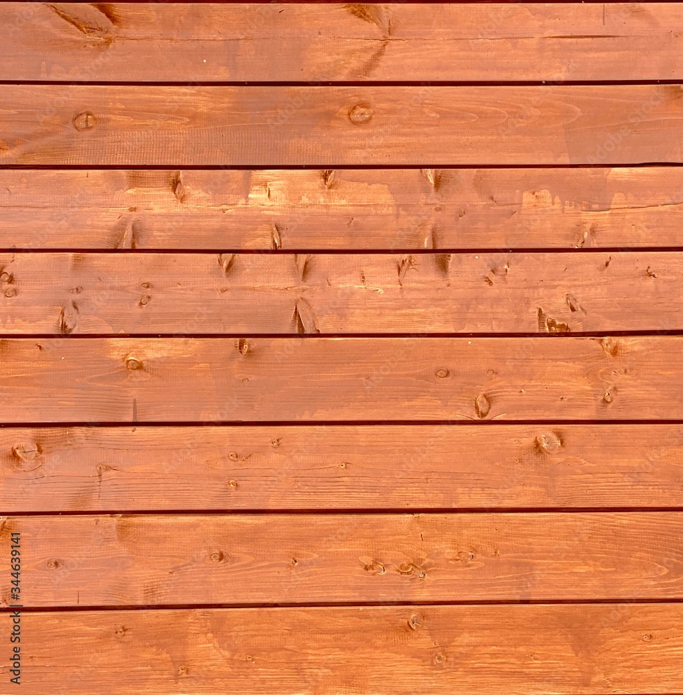 red wooden wall