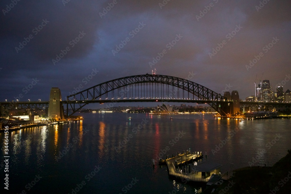 Sydney Hafen bei Nacht Sydney Hafen bei Nacht