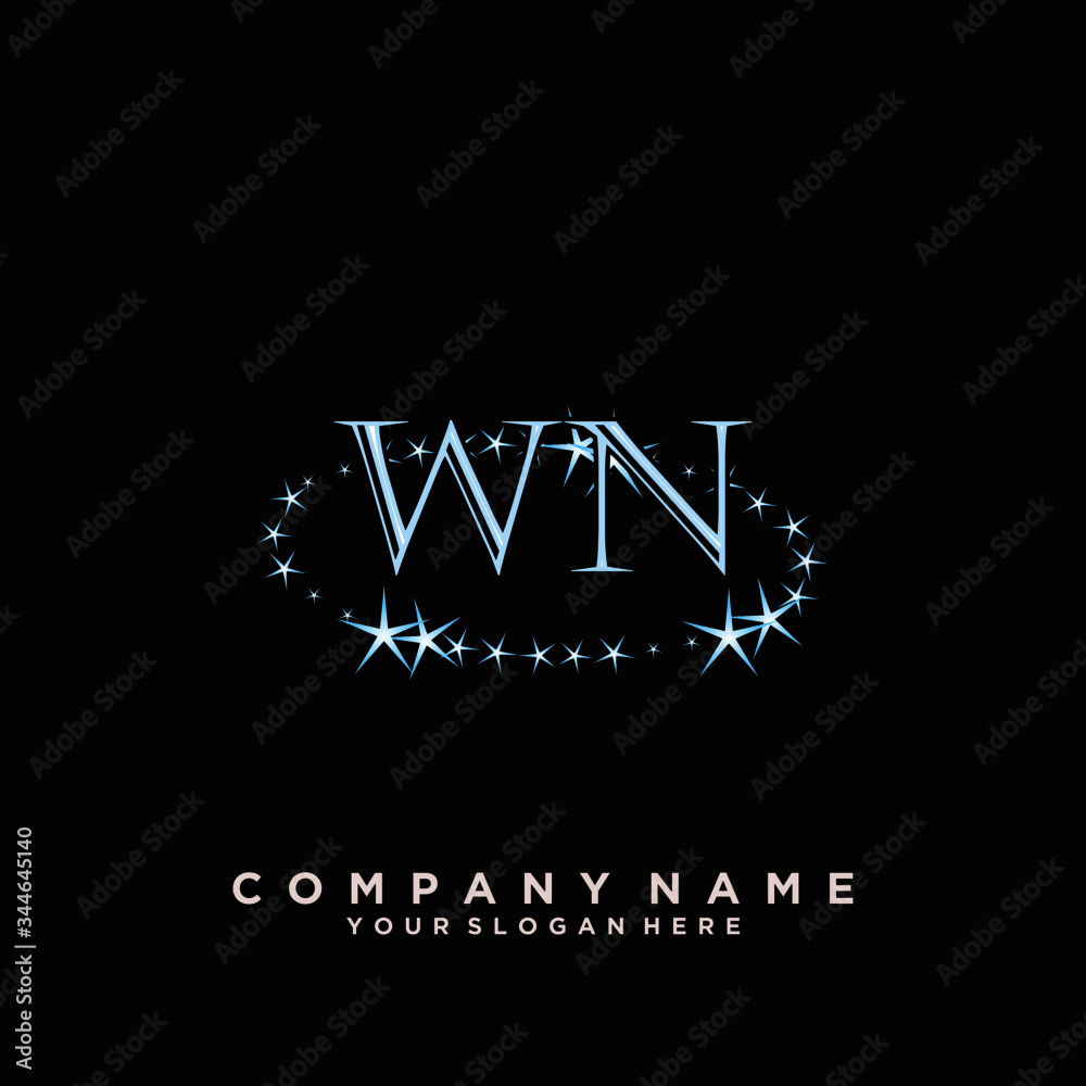 Initial Letter Logo With circle Template Vector Initial Letter Logo With circle Template Vector