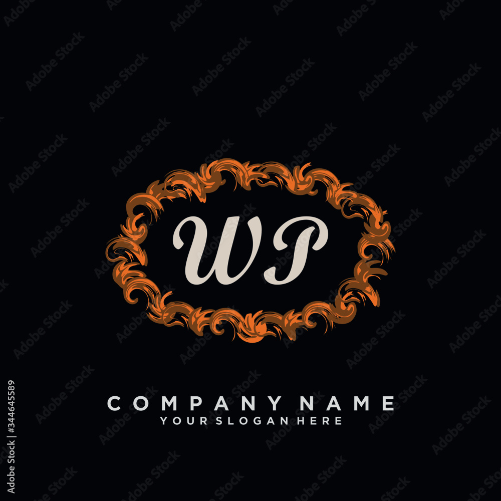 Initial Letter Logo With circle Template Vector Initial Letter Logo With circle Template Vector