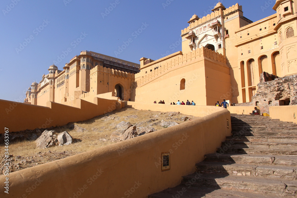 Impressive Amber Fort in India - UNESCO World Heritage SIte