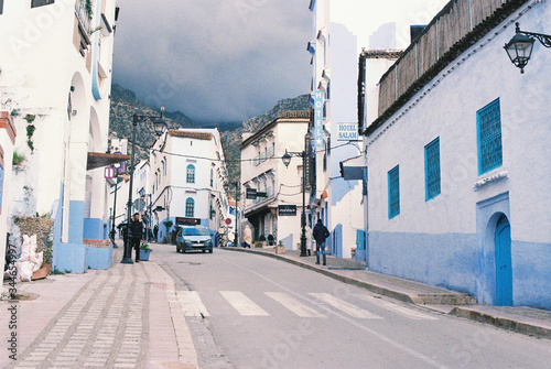street in the Chefchaouen, Morocco © JAEKYOUNG
