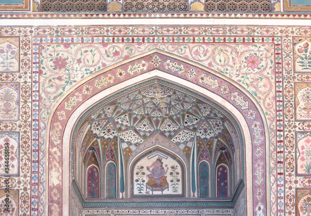 Impressive Ganesh gate in Rajasthan