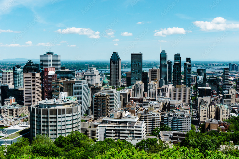 Obraz premium Montreal Skyline