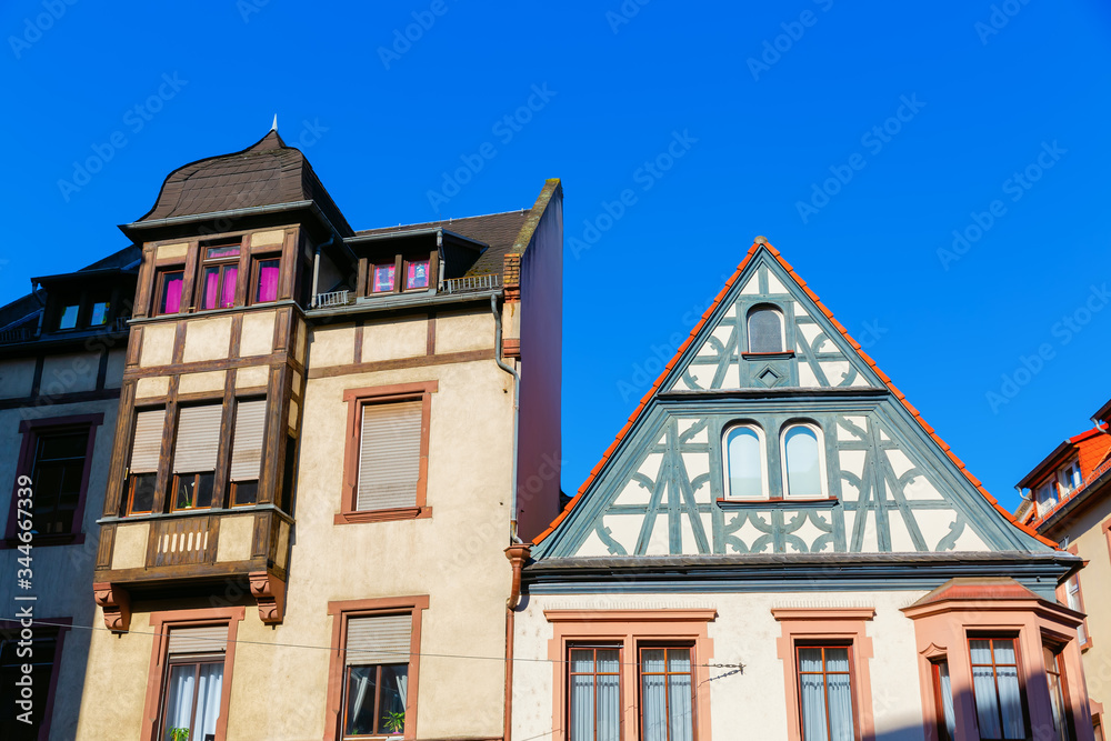 old buildings in Worms, Germany old buildings in Worms, Germany
