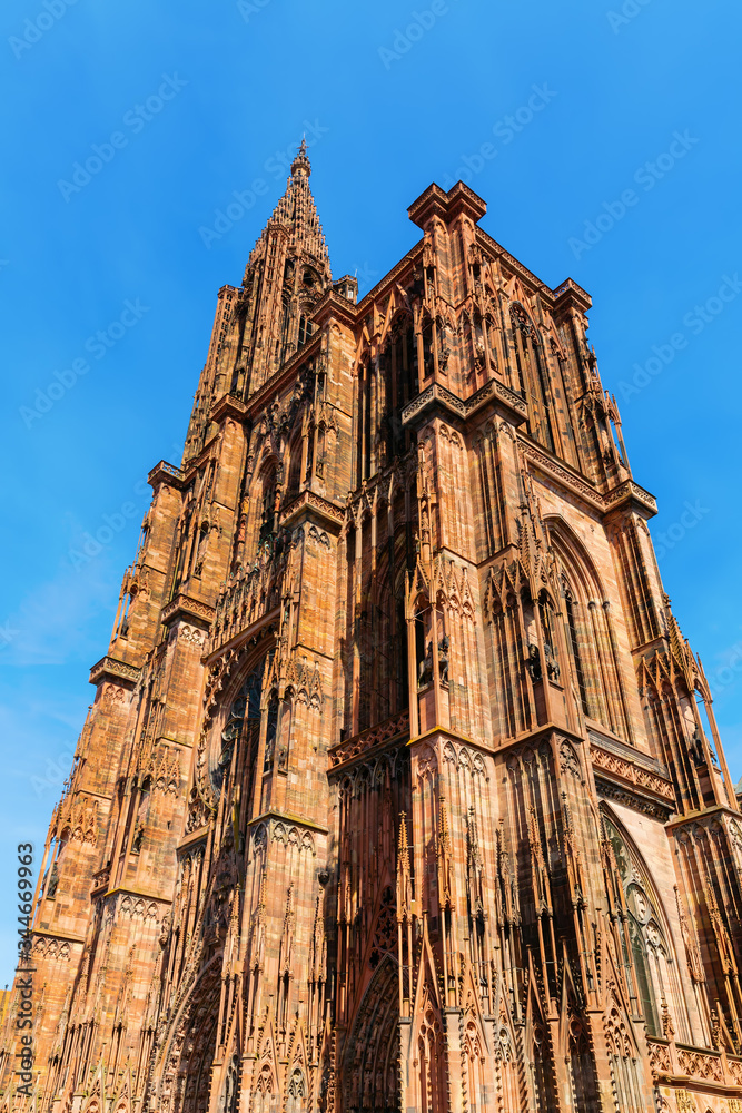 Strasbourg Cathedral in Strasbourg, France